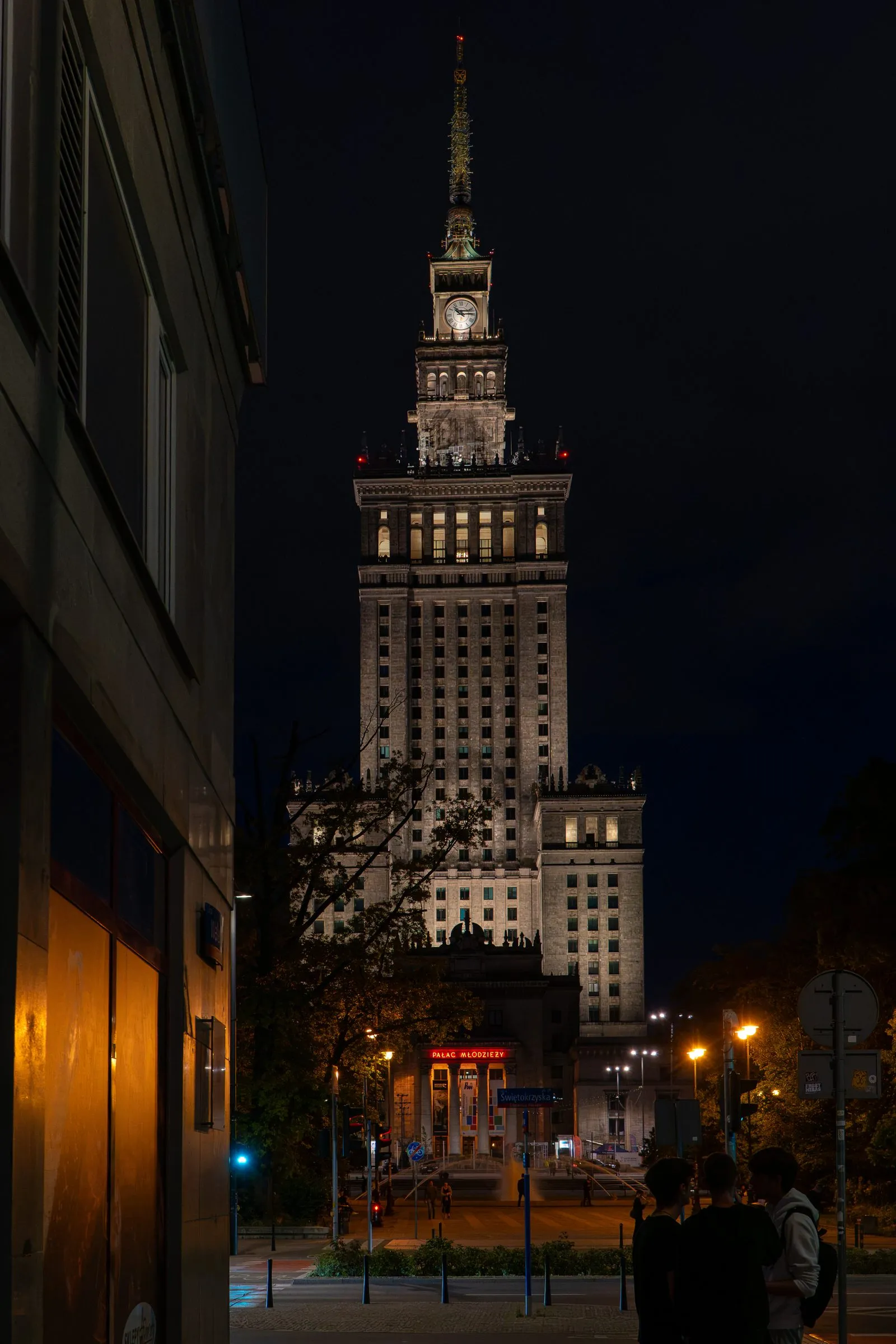 Pałac Kultury i Nauki, Warszawa. Fotografia: Marian Kozaczewski.