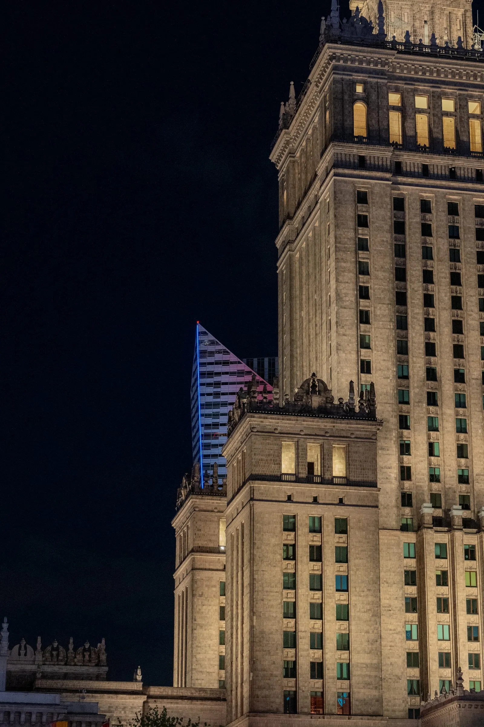 Pałac Kultury i Nauki, Warszawa. Fotografia: Marian Kozaczewski.