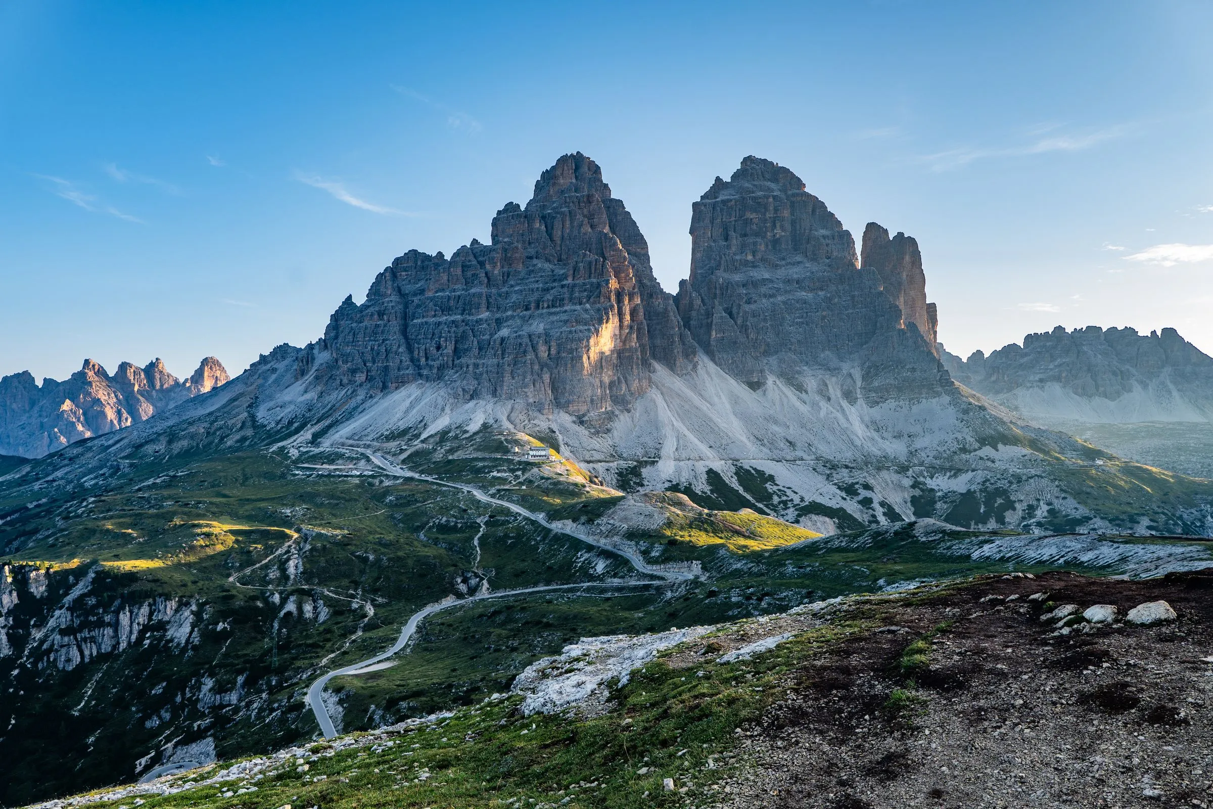 Tre Cime di Lavaredo, Włochy. Fotografia: Marian Kozaczewski.