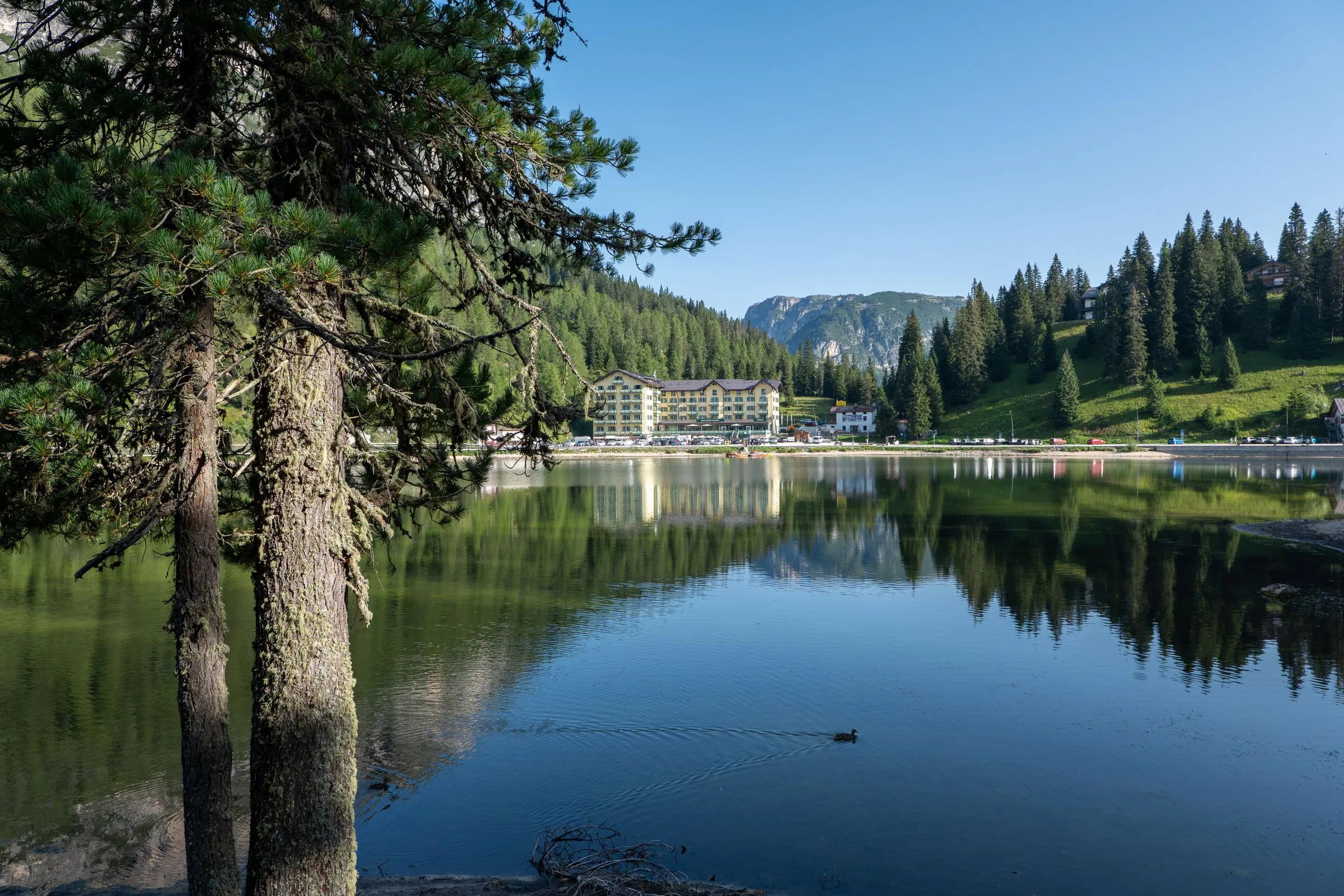 Lago di Misurina, Włochy. Fotografia: Marian Kozaczewski.